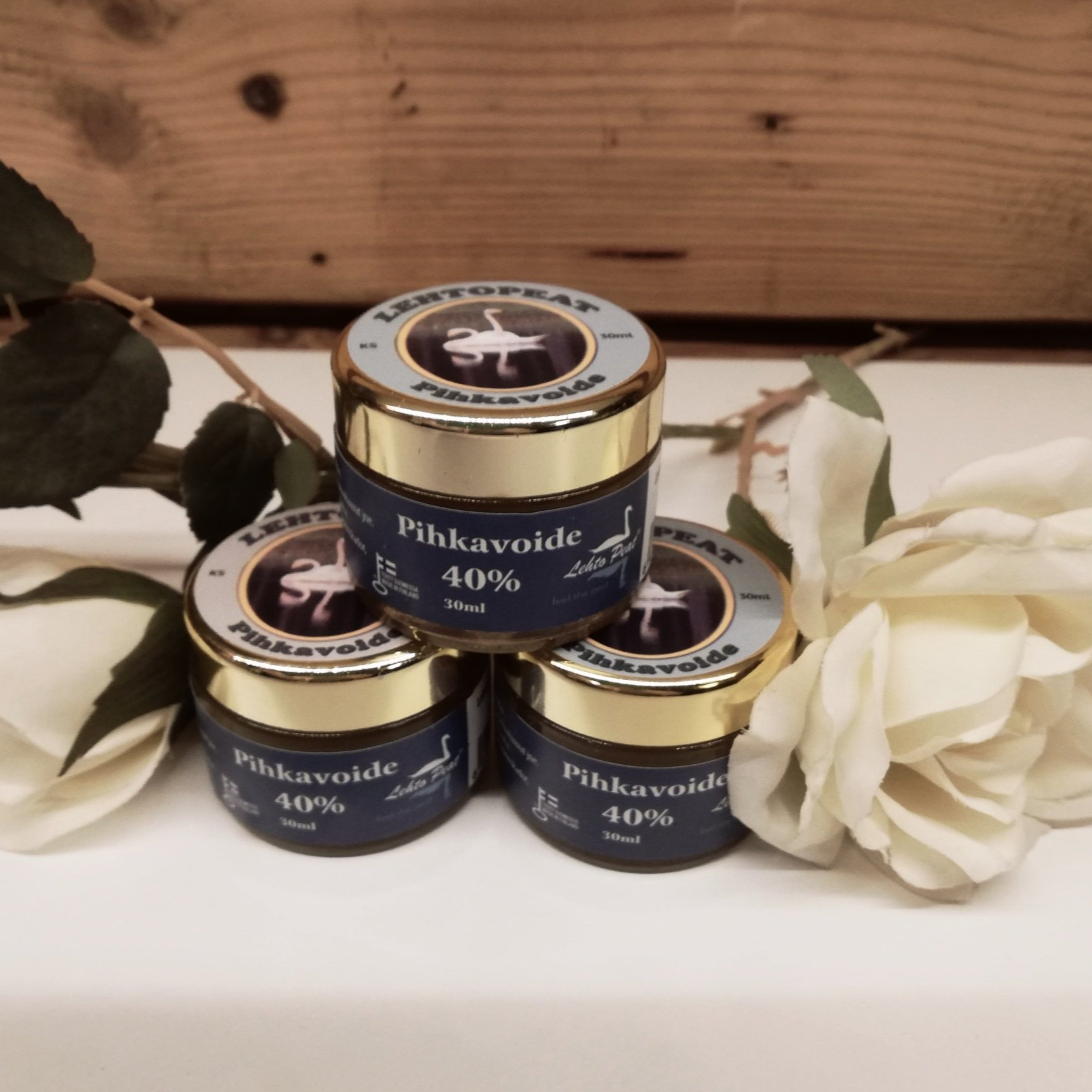 Pihkavoide, pihkasalva, lehtopeat